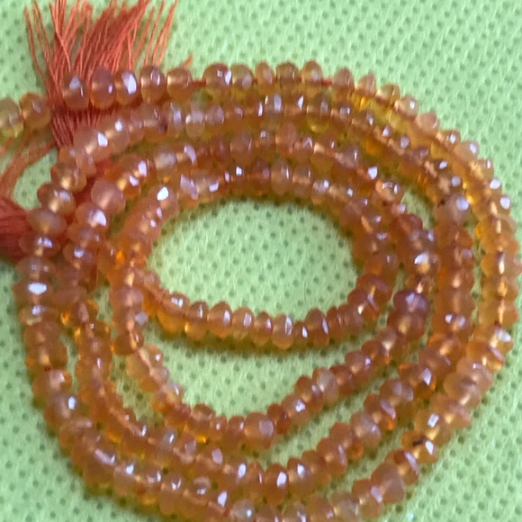 Carnelian 3X2mm - Picture 7 of 9